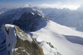 Mont Blanc massif Royalty Free Stock Photo