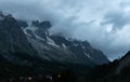 Mont Blanc massif. Les Grandes Jorasses, the Planpincieux glacier.