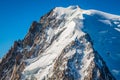 Mont Blanc, Mont Blanc Massif, Chamonix, Alps, France Royalty Free Stock Photo