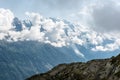 Mont Blanc Peak in Chamonix, France