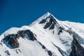 Mont Blanc summit from Aiguille de Bionnassay, Alps, France