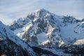 Mont Blanc view Royalty Free Stock Photo