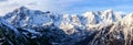 Mont blanc view Royalty Free Stock Photo
