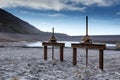 Mont Cenis lake empty