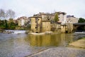 Mont-de-Marsan rivers bridge in commune capital of the Landes department in southwestern France