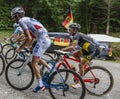Inside the Peloton - Tour de France 2017 Royalty Free Stock Photo