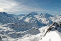 The top of Mont-Fort in Verbier