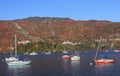 Mont and Lake Tremblant with autumn colors, Quebec Royalty Free Stock Photo