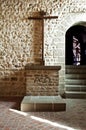 Mont Saint Michel abbey dead stone Royalty Free Stock Photo