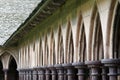 Mont Saint-Michel Cloister Royalty Free Stock Photo