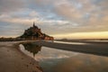 The Mont Saint Michel in France Royalty Free Stock Photo