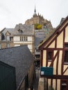 Mont Saint-Michel of France. Travelers want to see it once