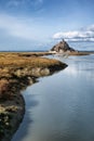 Mont saint Michel in Normandy, France