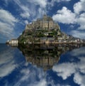 Mont Saint-Michel, Normandy, France Royalty Free Stock Photo