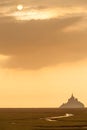 Mont Saint Michel Silhouette