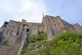 Mont Saint Michele in France, Normandy. Heritage, fortification.