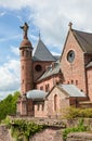 Mont Saint-Odile in the Vosges mountains in Alsace, France Royalty Free Stock Photo