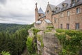 Mont Sainte-Odile Abbey, France Royalty Free Stock Photo