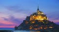 Mont St.Michel,Normandy,France Royalty Free Stock Photo