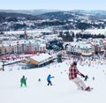 Mont-Tremblant Ski Resort, Quebec, Canada Royalty Free Stock Photo