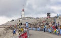 Mont Ventoux- Tour de France 2013 Royalty Free Stock Photo