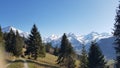 Montagnes Alps Switzerland