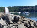 Montague Harbour Marine Provincial Park Royalty Free Stock Photo