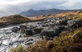 Montains and torrent in Sligachan, island of Sye, Scotland