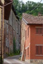 Montalto Pavese, historic town in the Oltrepo region, Italy Royalty Free Stock Photo