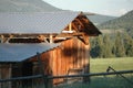 Montana Barn Royalty Free Stock Photo