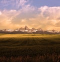 Montana Mountains Landscape