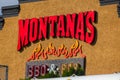 Montana\'s BBQ Bar Restaurant Banner - Smokin Good BBQ. HALIFAX, NOVA SCOTIA, CANADA Royalty Free Stock Photo