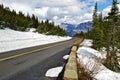 Montana Scenic Road Royalty Free Stock Photo