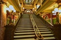 Montana State Capitol building Helena MT Stairway Royalty Free Stock Photo