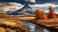 Montana Vista Wallpaper: Hyperrealistic Fall Color In 1080p Hd