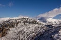 Sierra Nevada cubierta de nieve