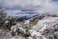 Sierra Nevada cubierta de nieve