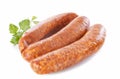 Montbeliard sausages Royalty Free Stock Photo