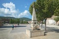 The square of Sant Francesc in Montblanc town