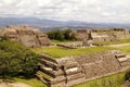 Monte alban pyramids in oaxaca mexico Royalty Free Stock Photo