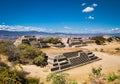 Monte Alban is an ancient Zapotec capital and archaeological sit Royalty Free Stock Photo