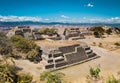 Monte Alban is an ancient Zapotec capital, near Oaxaca, Mexico.