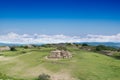 Monte Alban archaeological site, Oaxaca, Mexico Royalty Free Stock Photo