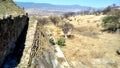 Monte Alban pyramid Royalty Free Stock Photo