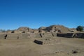 Monte Alban - the ruins of the Zapotec civilization in Oaxaca, M Royalty Free Stock Photo