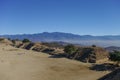 Monte Alban - the ruins of the Zapotec civilization in Oaxaca, M Royalty Free Stock Photo