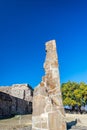 Monte Alban Stele Royalty Free Stock Photo