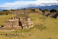 Monte alban pyramids in oaxaca mexico VIII Royalty Free Stock Photo