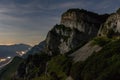 Dolomite At Night Royalty Free Stock Photo