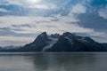 Monte Balmaceda at the north end of the Last Hope Sound